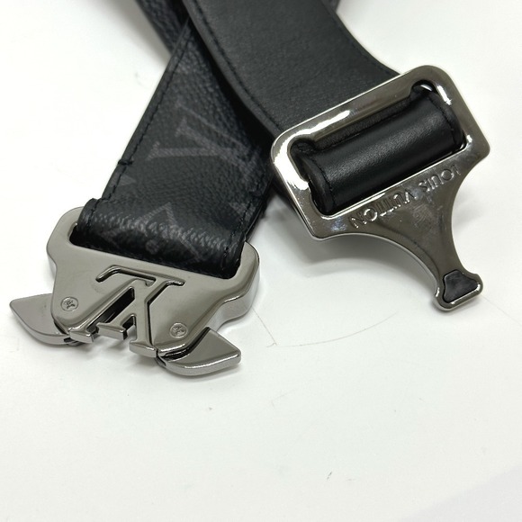 Louis Vuitton Monogram Eclipse Sun Tulle Utility 35 MM Black - Picture 6 of 10